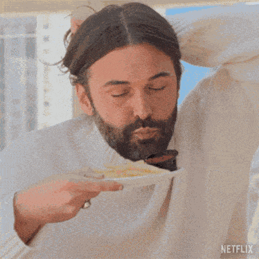 Caught Eating Jonathan Van Ness GIF