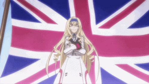 Cecilia Alcott Infinite Stratos GIF