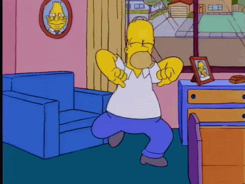 Celebrate Homer Simpson GIF