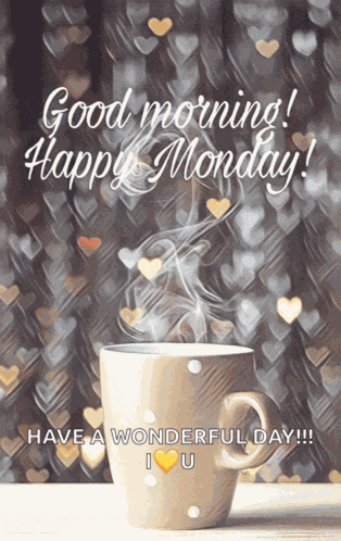 Celestra Monday Coffee Hearts Meme