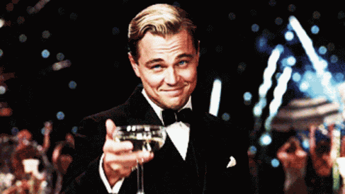 Champagne Cheers GIF