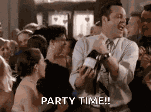 Champagne Poppin GIF