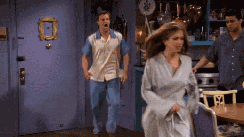 Chandler Friends GIF