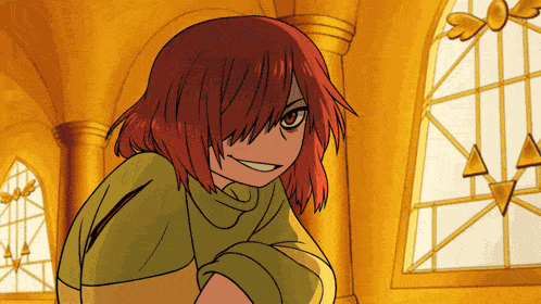 Chara Stronger Than You GIF