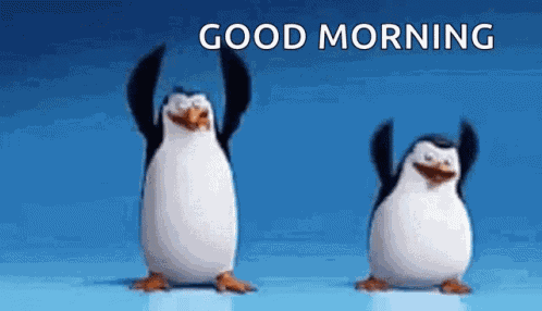Charlie Brown Peanuts Dancing Linis Good Morning Penguins Dancing Animation GIF