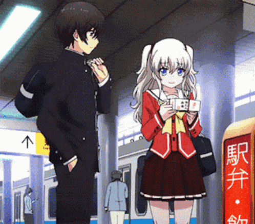 Charlotte Charlotte Anime GIF