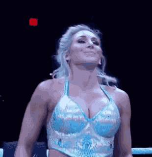 Charlotte Flair Bounce GIF