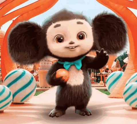 Cheburashka Chebi My Fluffy Friend GIF