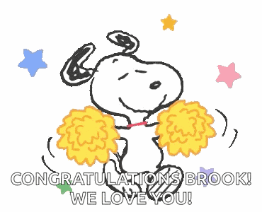 Cheer Snoopy GIF
