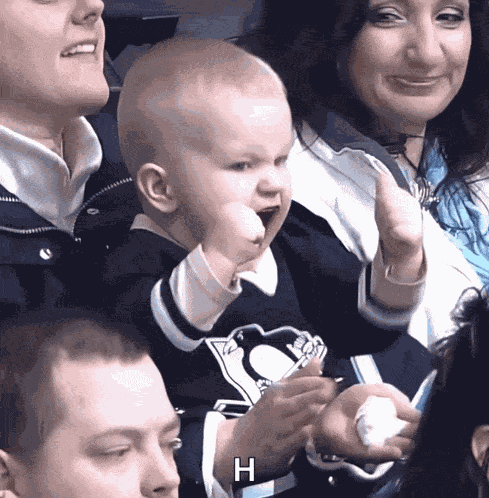 Cheering Baby Yeah GIF