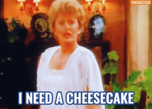 Cheesecake Golden Girls GIF