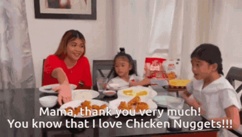 Chicken Nuggets Melai Melai Chicken Nuggets GIF