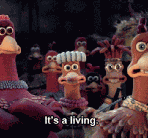 Chicken Run Babs GIF