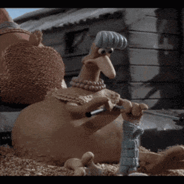 Chicken Run Suicide GIF