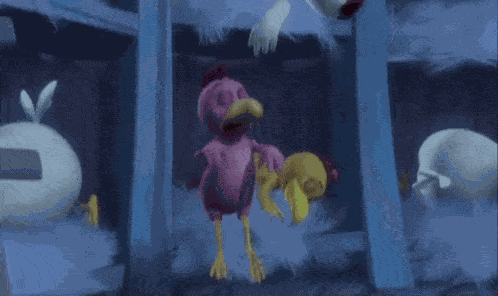 Chicken Sleepwalk GIF