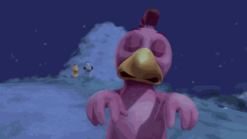 Chicken Sleepwalk GIF