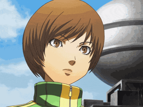 Chie Satonaka Fist Pump GIF