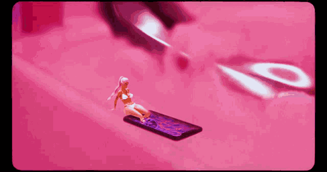 Chilling Rico Nasty GIF