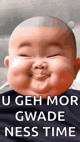 Chinese Monk Kid GIF