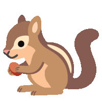 Chipmunk Sticker