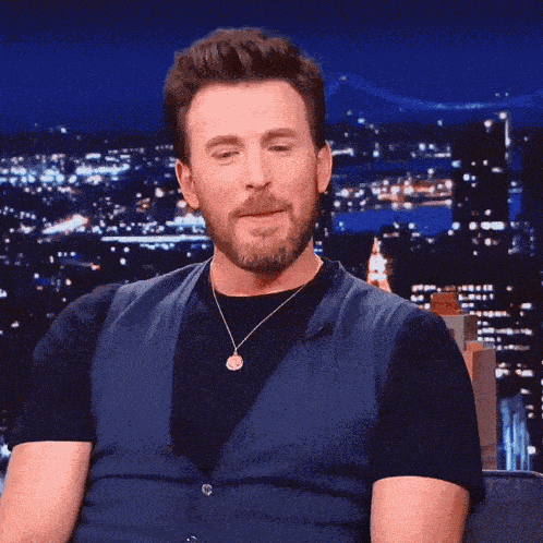Chris Evans Wink GIF