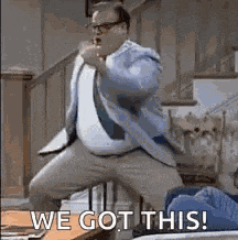 Chris Farley Running GIF