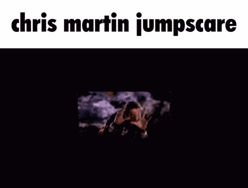 Chris Martin Coldplay GIF