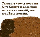 Christians Christian Nationalists Sticker