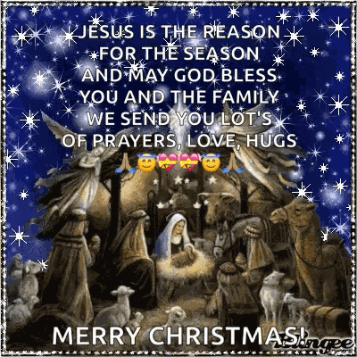 Christmas Blessings GIF