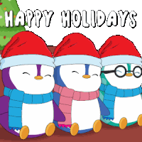 Christmas Caroling Sticker