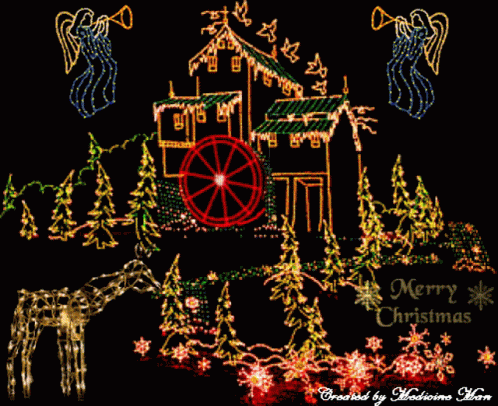 Christmas Christmas Lights GIF