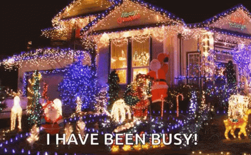 Christmas Decorations Christmas House GIF