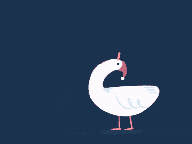 Christmas Duck GIF