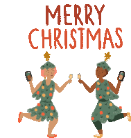 Christmas Merry Christmas Sticker