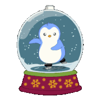 Christmas Snowball Sticker