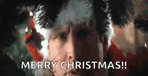 Christmas Squirrel GIF