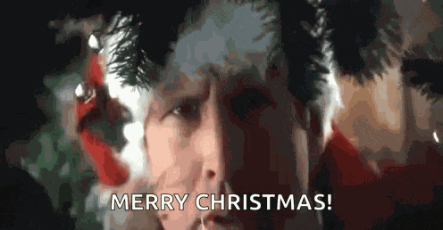 Christmas Squirrel GIF