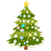 Christmas Tree Christmas Decoration Sticker