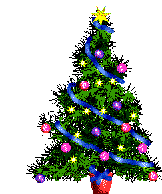 Christmas Tree Christmas Lights Sticker