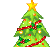 Christmas Tree Sticker