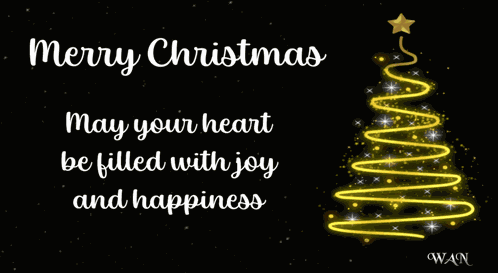 Christmas Tree Fireplace GIF