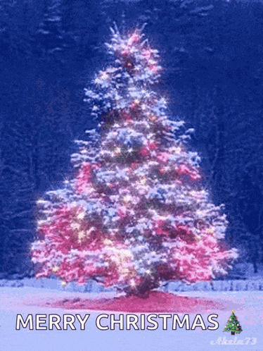 Christmas Tree Merry Christmas GIF