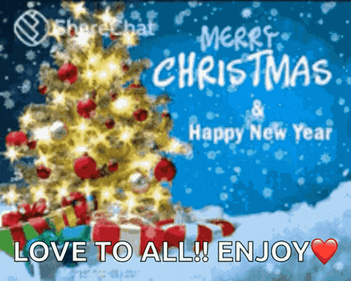 Christmas Tree Merry Christmas GIF
