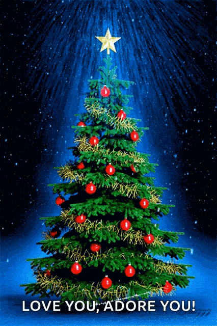 Christmas Tree Sparkle GIF