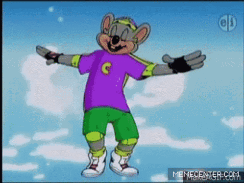 Chuck E Cheese Dance GIF
