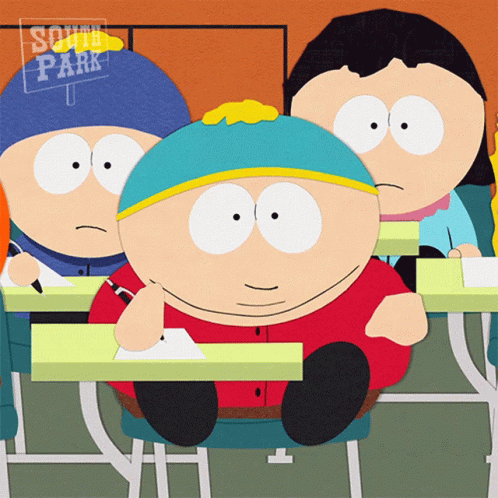 Chuckles Eric Cartman GIF