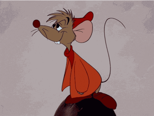 Cinderella Jaq GIF