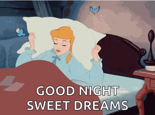 Cinderella Sleeping GIF