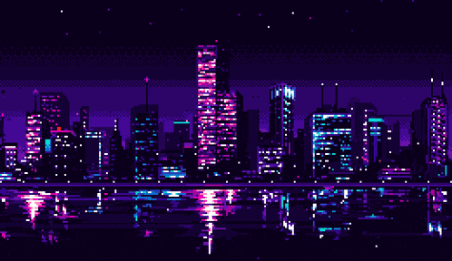 City Skyline GIF
