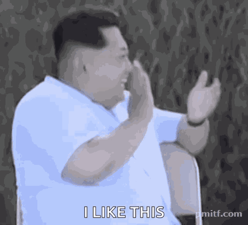Clapping Amused GIF